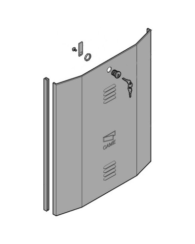 Дверца с замком BY-3500T Came 119RIY059 в Рыбинске Запчасти для шлагбаумов и автоматики Pintop.ru
