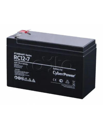 Аккумуляторная батарея CyberPower RC 12-7 в Рыбинске Электротехническое оборудование Pintop.ru