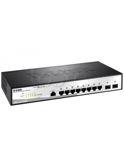 Коммутатор 10-портовый D-Link DGS-1210-10/ME/A1A в Рыбинске Коммутаторы Pintop.ru