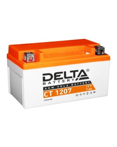 Аккумулятор АКБ 12 - 7 Delta CT 1207* в Рыбинске Электротехническое оборудование Pintop.ru