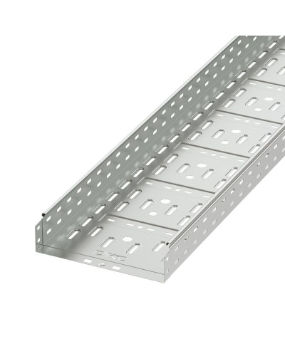Лоток перфорированный 300х80 L2000, горячеоцинкованный DKC 35315HDZ в Рыбинске Кабельные лотки Pintop.ru