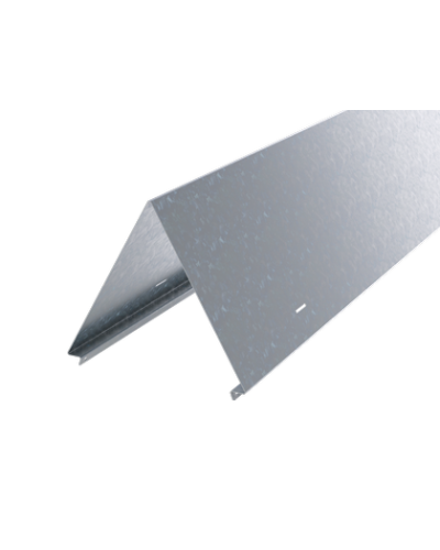 Крышка двускатная 500, L1500 гор.цинк. DKC SKS335HDZ в Рыбинске Аксессуары для лотков Pintop.ru