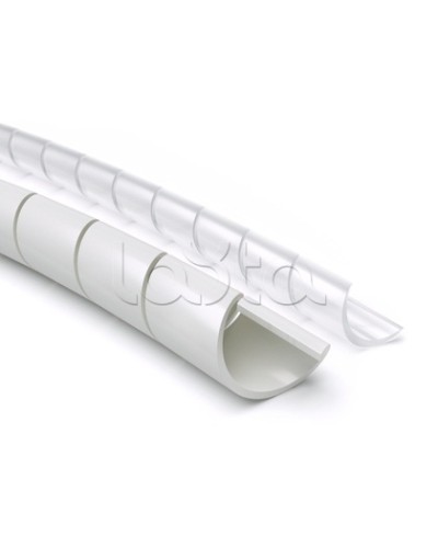 Жгут для кабеля SPIRALITE PA4 бел. (уп.20м) ДКС (00984RL) в Рыбинске Аксессуары для кабель-канала Pintop.ru