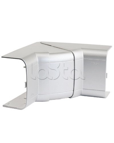 Угол внутренний 110х50 мм, изменяемый 70-120°, цвет серый металлик DKC 01051G в Рыбинске Аксессуары для кабель-канала Pintop.ru