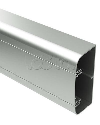 Кабель-канал алюминевый 110x50 мм (с 1 крышкой), цвет серый металлик DKC (01199) в Рыбинске Кабель-канал Pintop.ru