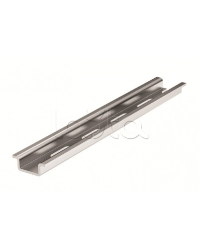 DIN-рейка OMEGA 2F 15.5х5.5 с перфорацией DKC 02130 в Рыбинске Крепежные изделия Pintop.ru