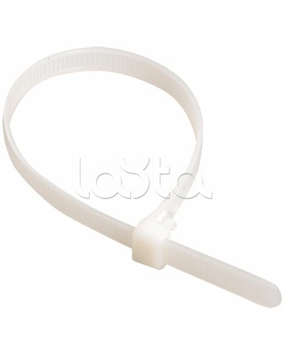 Хомут-стяжка нейлоновый, стандартный P6.6 9x780 белый DKC (25234) (100 шт/уп) в Рыбинске Стяжки-хомуты Pintop.ru