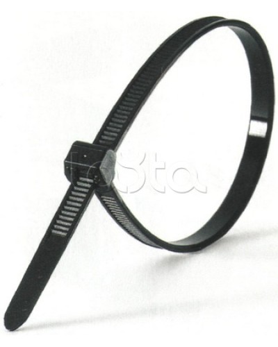 Хомут-стяжка нейлоновый, стандартный P6.6 7.8x365 чёрный DKC 25327 (100 шт/уп) в Рыбинске Стяжки-хомуты Pintop.ru