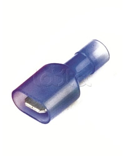 Наконечник плоский полностью изолир. (вилка) 1,5-2,5 кв.мм 6,3х0,8 мм (РППИ-П) DKC 2B22TP в Рыбинске Крепежные изделия Pintop.ru