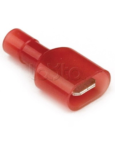 Наконечник плоский полностью изолир. (вилка) 2,5-6 кв.мм 6,3х0,8 мм (РППИ-П) DKC 2C22TP в Рыбинске Крепеж Pintop.ru