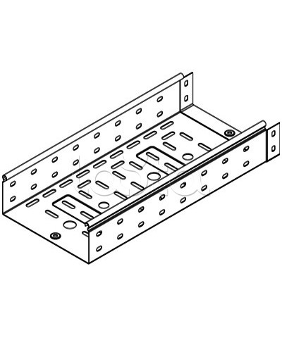 Лоток перфорированный 600х50 L3000 DKC 35268 в Рыбинске Кабельные лотки Pintop.ru
