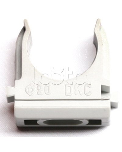 Держатель с защелкой, д.16 мм DKC 51016 в Рыбинске Держатели, клипсы, скобы Pintop.ru