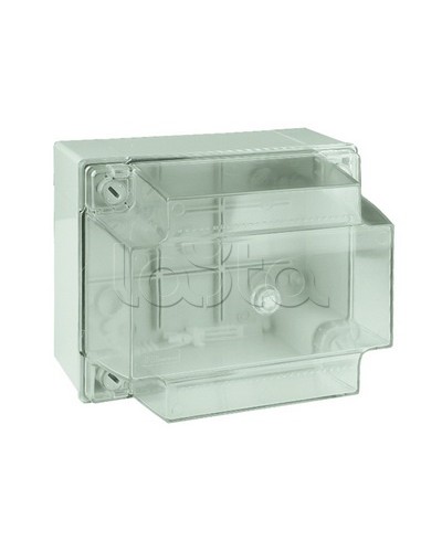 Коробка ответвит. с гладкими стенками, прозрачная, IP56, 240х190х160мм DKC 54240 в Рыбинске Распределительные коробки Pintop.ru