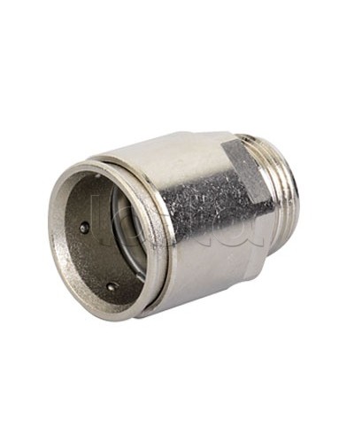 Муфта труба-коробка д.63мм, IP66/IP67, М63х1,5, никелированная латунь DKC 6111-A63N в Рыбинске Повороты, муфты, тройники Pintop.ru