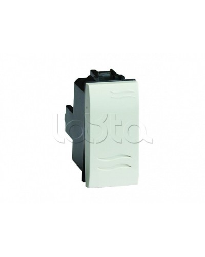 Инвертор (промежуточный переключатель), белый, 1мод. DKC 76031B в Рыбинске Аксессуары для стоек и шкафов Pintop.ru