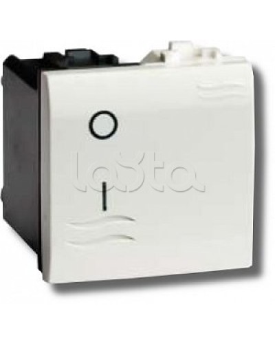 Выключатель двухполюсный белый 2 мод в Рыбинске Аксессуары для стоек и шкафов Pintop.ru