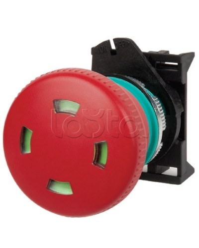 Кнопка аварийная грибовидная типа тяни-толкай с индикацией O 40 DKC ABHT1P4S в Рыбинске Аксессуары для стоек и шкафов Pintop.ru