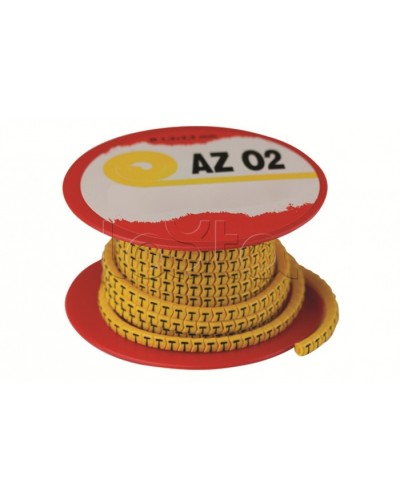 Колечко маркировочное 3, 2.5-4мм. черное на желтом DKC AZO303BY в Рыбинске Крепежные изделия Pintop.ru