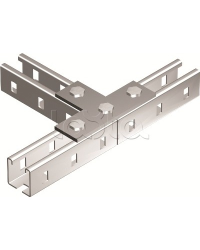 Пластина соединительная Т-обр., горячеоцинкованная DKC BMD1031HDZ в Рыбинске Аксессуары для лотков Pintop.ru