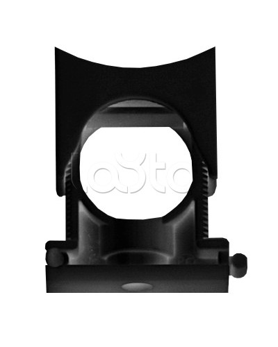 Держатель с крышкой DN23-29мм, полиамид,чёрный DKC (PASW2329N) в Рыбинске Держатели, клипсы, скобы Pintop.ru