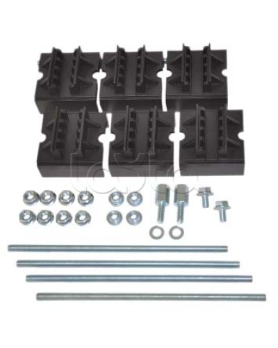 Набор шинодержателей толщиной 10 мм, 4 полюса DKC (R5BSEV2/10TN) в Рыбинске Держатели, клипсы, скобы Pintop.ru