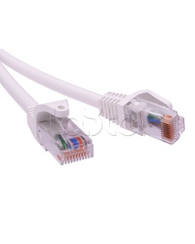 Патч-корд неэкранированный CAT6 U/UTP 4х2, LSZH, белый, 3м DKC RN6UU4530WH в Рыбинске Патчкорды (медные) Pintop.ru