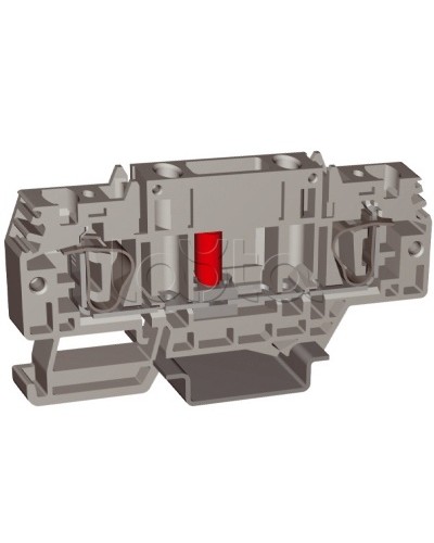 Зажим HSCB.4GR, тестовый с разъединителем, серый , 4 кв.мм DKC ZHB100GR в Рыбинске Держатели, клипсы, скобы Pintop.ru