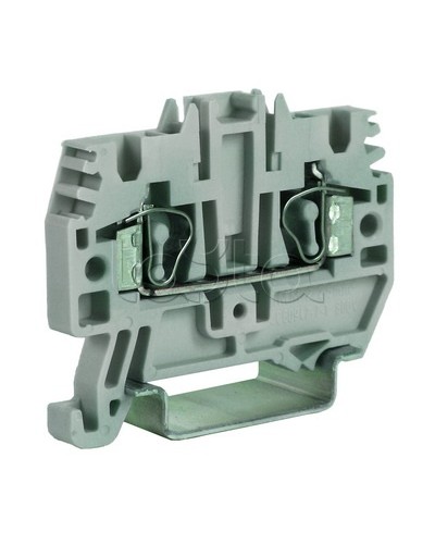 Зажим серый 6 кв.мм DKC ZHM320GR в Рыбинске Держатели, клипсы, скобы Pintop.ru