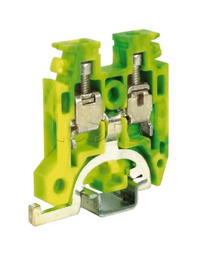 Зажим для заземления желт.зелен 2,5 кв.мм DKC ZTR110 в Рыбинске Крепежные изделия Pintop.ru