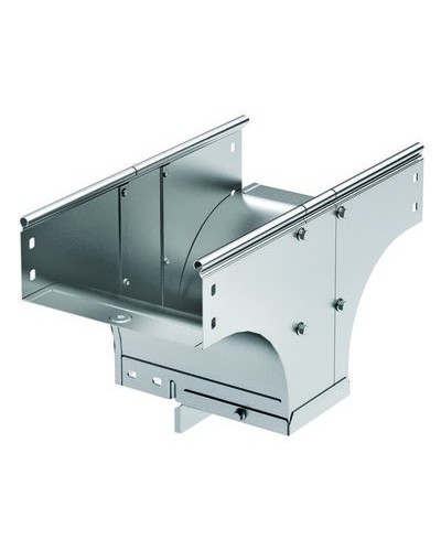 Ответвитель-переходник TDSR T-обр. вертикальный 500/200 в комплекте с крепежными элементами и соединительными в Рыбинске Аксессуары для лотков Pintop.ru