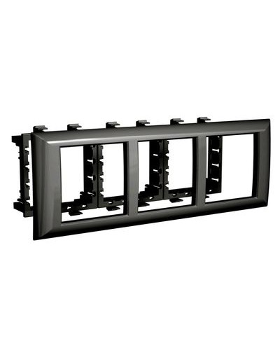 Рамка-суппорт Avanti черный для In-liner Front, 6 мод. DKC 4402916 в Рыбинске Аксессуары для лотков Pintop.ru