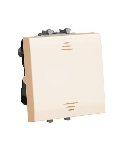 Выключатель Ванильная дымка, Avanti, 16A, 2 мод. DKC 4405102 в Рыбинске Аксессуары для стоек и шкафов Pintop.ru