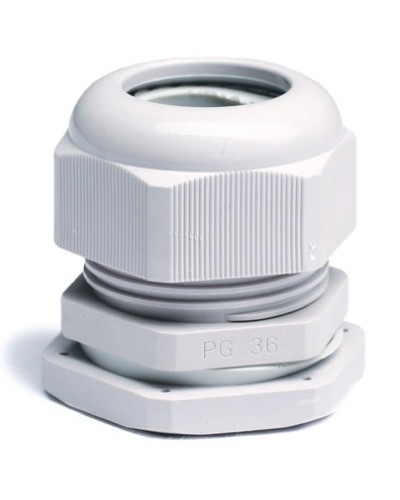 Зажим кабельный с контргайкой, IP68, PG21, д.13 - 18 мм DKC 53000 в Рыбинске Клеммные колодки Pintop.ru