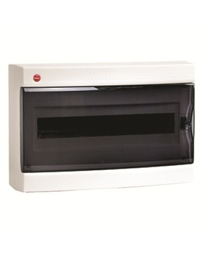 Щиток настенный-18з проз/дв IP40 бел +2 клем.бл ДКС 84918 в Рыбинске Боксы для автоматов Pintop.ru