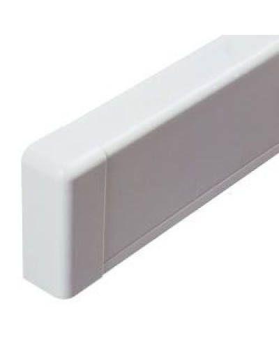 Заглушка для плинтусного короба 100х40 мм белый DKC AIR10045 в Рыбинске Аксессуары для стоек и шкафов Pintop.ru