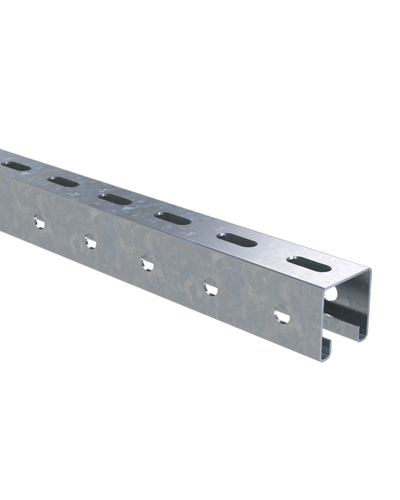 С-образный профиль 41х41, L500, толщ.1,5 мм горячеоцинкованный DKC BPL4105HDZ в Рыбинске Аксессуары для лотков Pintop.ru