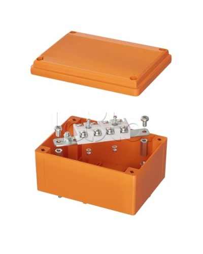 Коробка пластиковая FS с гладкими стенками и клеммниками IP56,150х110х70мм DKC (FSK20410) в Рыбинске Распределительные коробки Pintop.ru