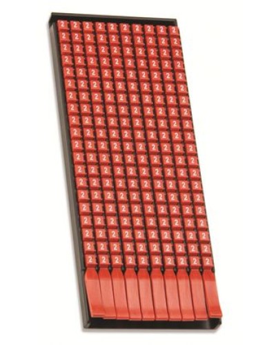 Маркер для кабеля сечением 0,5-1,5мм символ „O” DKC MKCOS1 в Рыбинске Крепежные изделия Pintop.ru