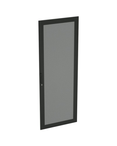 Дверь перфорированная одностворчатая для IT-CQE 2000 x 800 RAL9005 DKC R5ITCPRMM2080B в Рыбинске Аксессуары для стоек и шкафов Pintop.ru