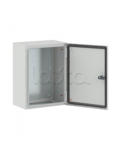 Корпус ST со сплошной дверью и с М/П (400x300x200 мм) DKC (R5ST0432) в Рыбинске Щиты электрические Pintop.ru