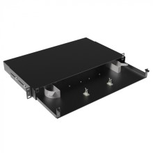 Оптическая полка выдвижная, без лицевой панели, неукомплектованная, 1U,черная DKC RNFPE1U24