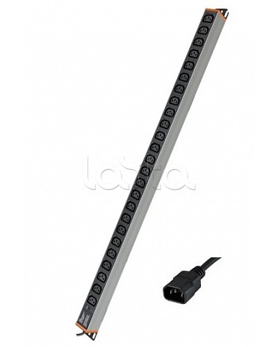 Блок распределения питания вертикальный для 19 шкафов DKC R5VIEC24PIC14 в Рыбинске Аксессуары для стоек и шкафов Pintop.ru