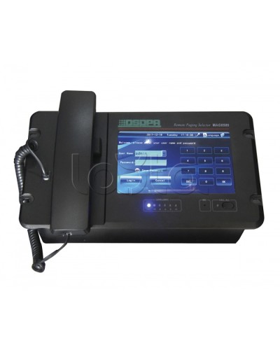 Терминал микрофонный DSPPA MAG-6589 в Рыбинске Система оповещения и трансляции Dsppa Pintop.ru