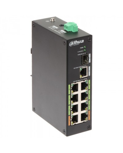 РоЕ-коммутатор 10-портовый Dahua DH-LR2110-8ET-120 в Рыбинске Коммутаторы Pintop.ru
