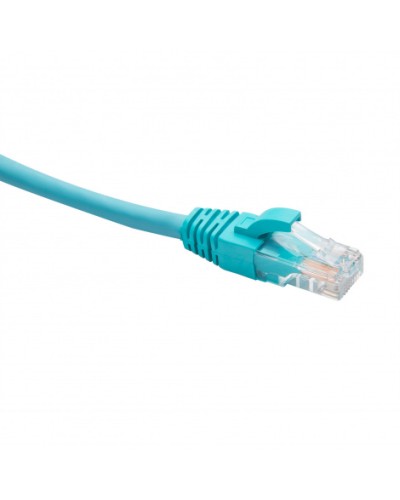 Шнур коммутационный U/UTP категория 5e LSZH нг(А)-HF 2,0 м, бирюзовый Datarex DR-181609 в Рыбинске Патчкорды (медные) Pintop.ru