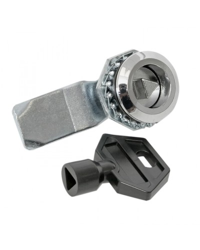 Замок металлический треугольник 22-20/46 IP54 EKF PROxima EKF (22-20/46-ip54) EKF (22-20/46-ip54) в Рыбинске Аксессуары для стоек и шкафов Pintop.ru