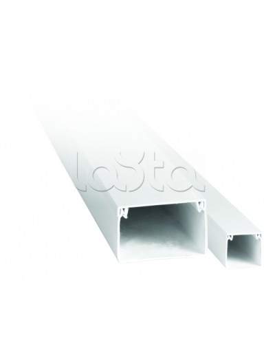 Канал кабельный (100х40) (24 м) белый EKF Basic (kk-100-40-basic) в Рыбинске Кабель-канал Pintop.ru