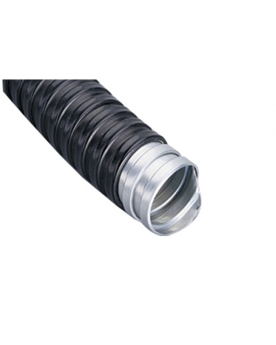 Металлорукав нг ПВХ РЗ-ЦП - 20 с протяжкой (50 м) EKF PROxima (mrzp-20-50) в Рыбинске Металлорукав Pintop.ru