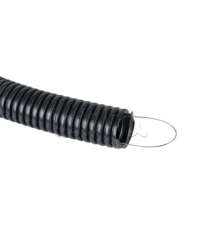 Труба гофр. негорючая безгалогеновая FRHF с протяжкой d32 мм (50 м) черная EKF-Plast (FRHF-32) в Рыбинске Труба гофрированная Pintop.ru