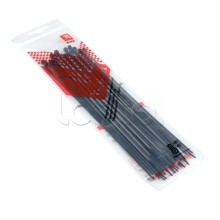 Хомут P6.6 стандартный (ч), 3.6x200 (50шт) FlexLock PROxima EKF (plc-fl-ctsb-3.6x200-r)